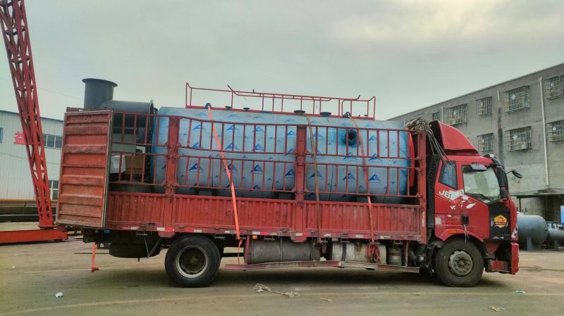 6噸承壓熱水鍋爐發(fā)貨